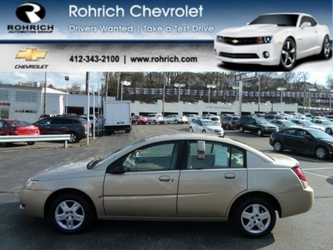 Golden Cashmere 2007 Saturn ION 2 Sedan Golden Cashmere 2007 Saturn ION 2 Sedan