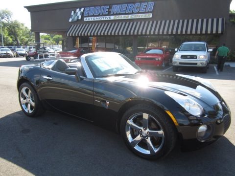 Mysterious Black 2007 Pontiac Solstice GXP Roadster Mysterious Black 2007 Pontiac Solstice GXP Roadster