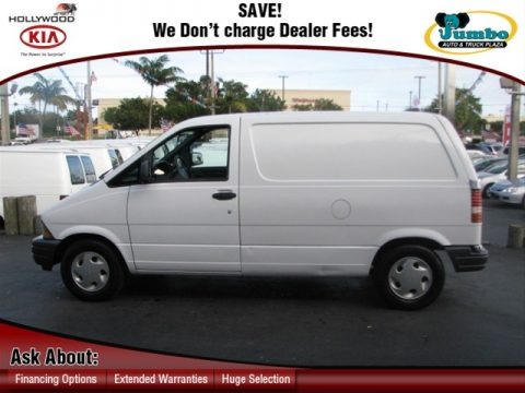 White 1996 Ford Aerostar Cargo
