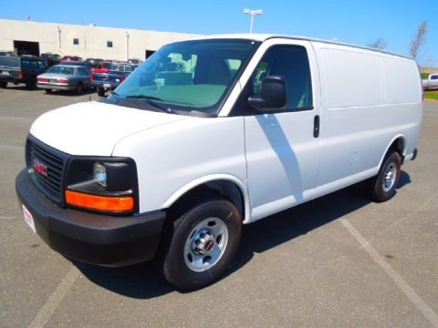 Summit White 2012 GMC Savana Van 2500 Cargo