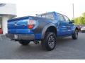 Ford F150 SVT Raptor SuperCrew 4x4 Blue Flame Metallic photo #3