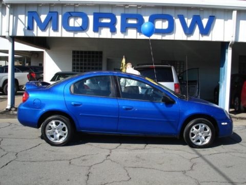 Electric Blue Pearlcoat 2005 Dodge Neon SXT Electric Blue Pearlcoat 2005 Dodge Neon SXT