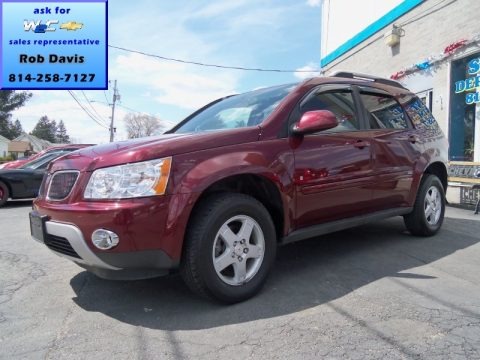 Sonoma Red Metallic 2009 Pontiac Torrent AWD Sonoma Red Metallic 2009 Pontiac Torrent AWD
