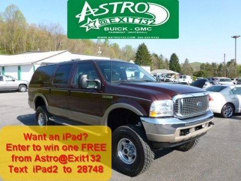 Chestnut Metallic 2001 Ford Excursion Limited 4x4 Chestnut Metallic 2001 Ford Excursion Limited 4x4