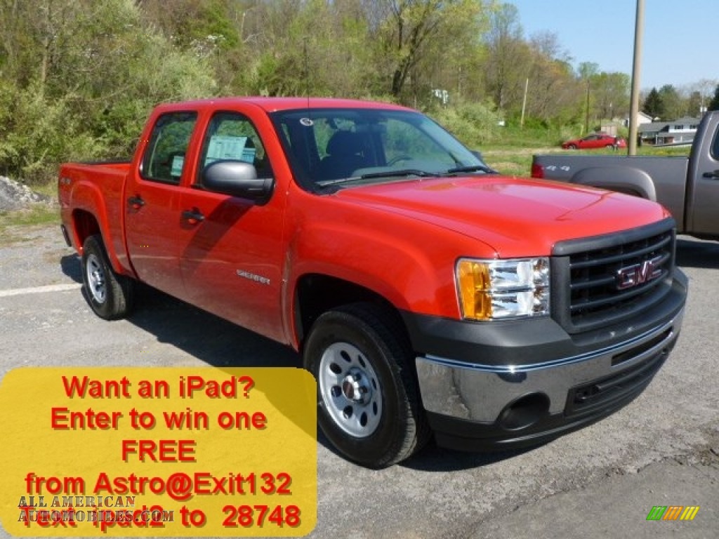 2012 GMC Sierra 1500 Crew Cab 4x4 In Fire Red Photo 6 264102 All 