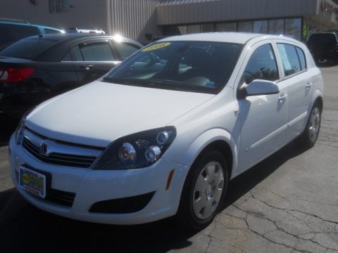 Arctic White 2008 Saturn Astra XE Sedan Arctic White 2008 Saturn Astra XE Sedan