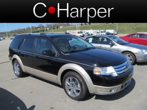 Black 2008 Ford Taurus X Eddie Bauer AWD Black 2008 Ford Taurus X Eddie Bauer AWD