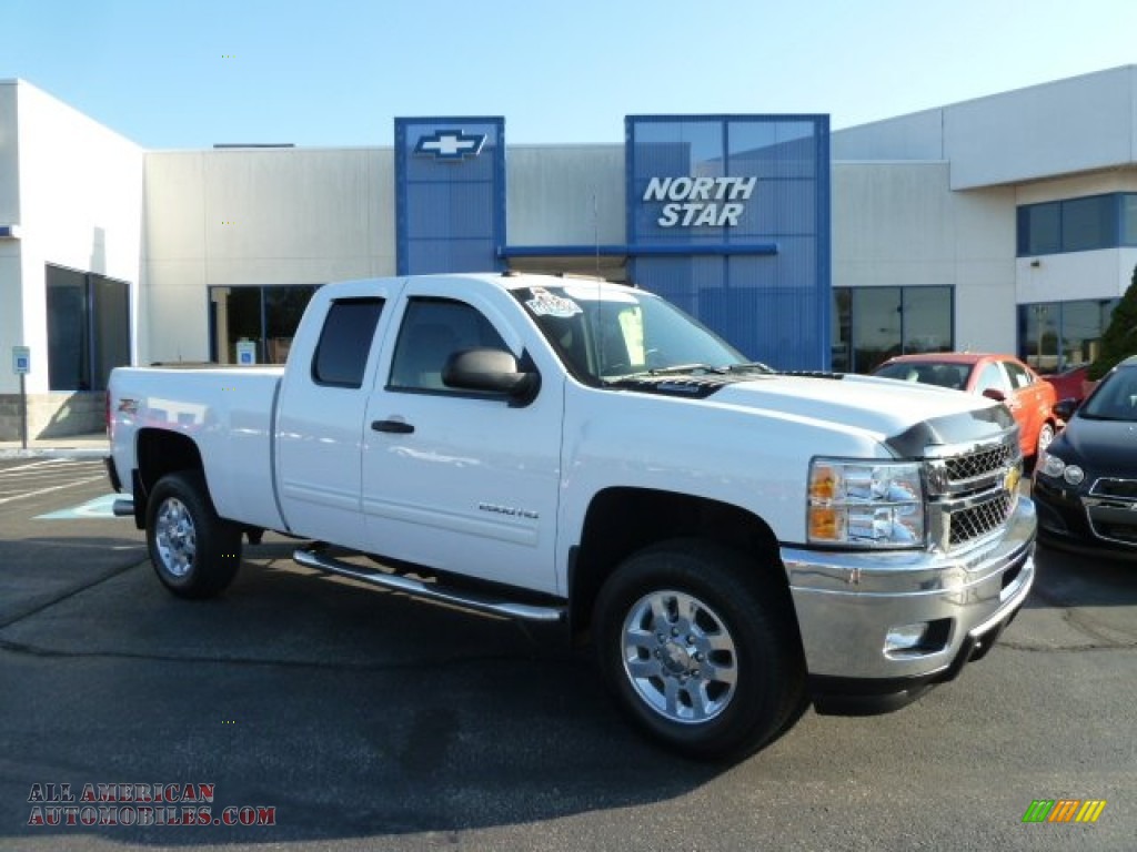 Chevrolet Silverado Hd Lt Extended Cab X In Summit White