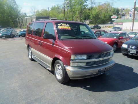 Dark Carmine Red Metallic 2003 Chevrolet Astro LS