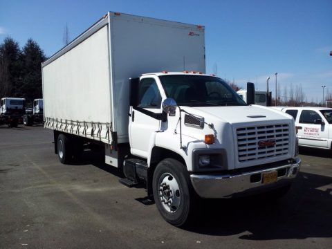Summit White 2005 GMC C Series Topkick C6500 Regular Cab Commerical Moving Truck Summit White 2005 GMC C Series Topkick C6500 Regular Cab Commerical Moving Truck