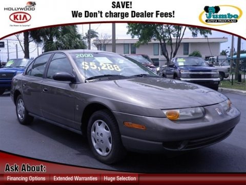 Gray Bronze 2000 Saturn S Series SL1 Sedan Gray Bronze 2000 Saturn S Series SL1 Sedan