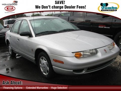 Silver 2002 Saturn S Series SL1 Sedan Silver 2002 Saturn S Series SL1 Sedan