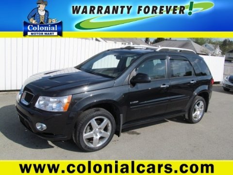 Black 2008 Pontiac Torrent GXP AWD Black 2008 Pontiac Torrent GXP AWD