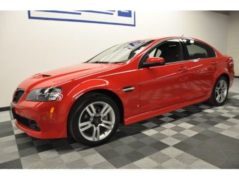 Liquid Red 2008 Pontiac G8 