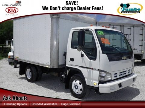 White 2006 Chevrolet W Series Truck W4500 Commercial Moving Truck White 2006 Chevrolet W Series Truck W4500 Commercial Moving Truck
