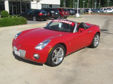 Aggressive Red 2007 Pontiac Solstice Roadster Aggressive Red 2007 Pontiac Solstice Roadster