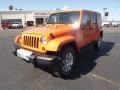 Jeep Wrangler Unlimited Sahara 4x4 Crush Orange photo #1