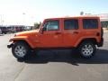 Jeep Wrangler Unlimited Sahara 4x4 Crush Orange photo #8