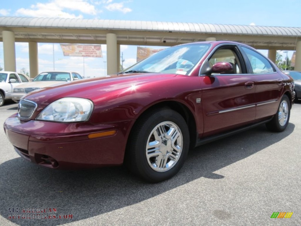 Merlot Red Metallic / Medium Parchment Mercury Sable LS Premium Sedan Merlot Red Metallic / Medium Parchment Mercury Sable LS Premium Sedan