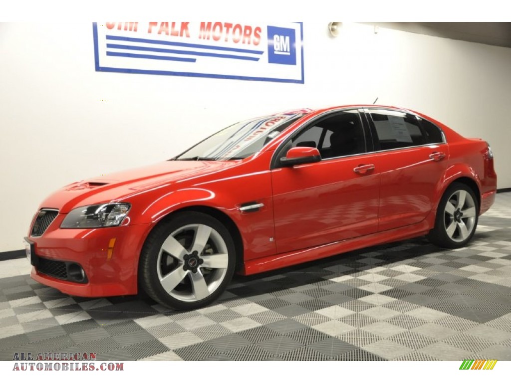 2009 Pontiac G8 GT In Liquid Red 307546 All American Automobiles 