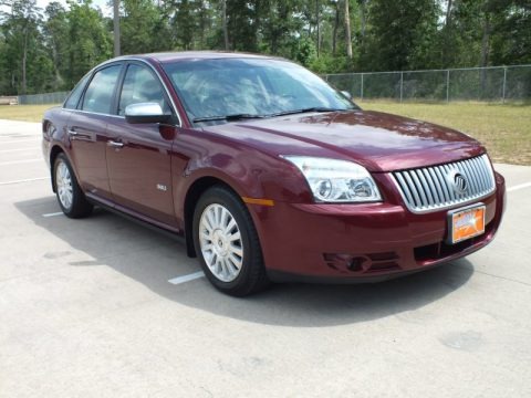 Merlot Metallic 2008 Mercury Sable Sedan Merlot Metallic 2008 Mercury Sable Sedan