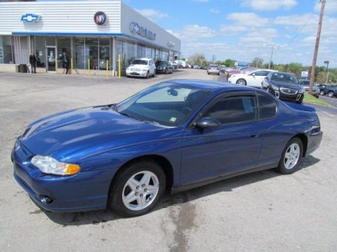 Superior Blue Metallic 2004 Chevrolet Monte Carlo LS Superior Blue Metallic 2004 Chevrolet Monte Carlo LS