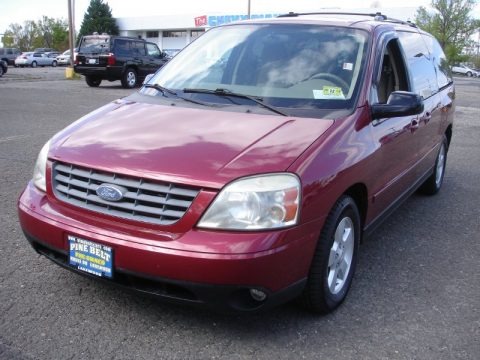 Dark Toreador Red Metallic 2004 Ford Freestar SES