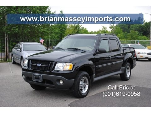 Black Clearcoat 2005 Ford Explorer Sport Trac XLT Black Clearcoat 2005 Ford Explorer Sport Trac XLT