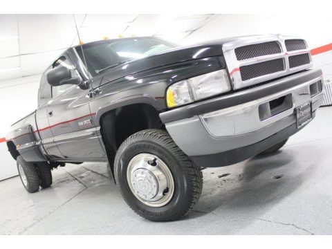 Black 1998 Dodge Ram 3500 Laramie SLT Extended Cab 4x4 Dually Black 1998 Dodge Ram 3500 Laramie SLT Extended Cab 4x4 Dually