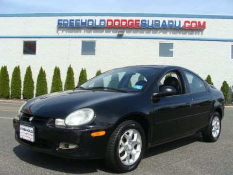 Black Clearcoat 2002 Dodge Neon SXT Black Clearcoat 2002 Dodge Neon SXT
