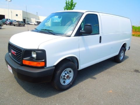 Summit White 2012 GMC Savana Van 2500 Cargo