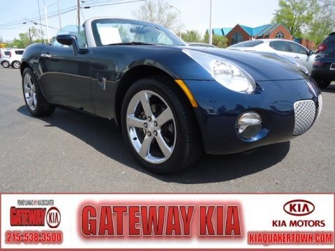 Deep Blue 2007 Pontiac Solstice Roadster Deep Blue 2007 Pontiac Solstice Roadster