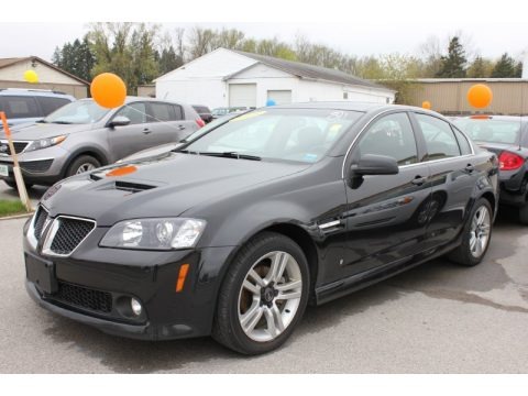 Panther Black 2009 Pontiac G8 Sedan