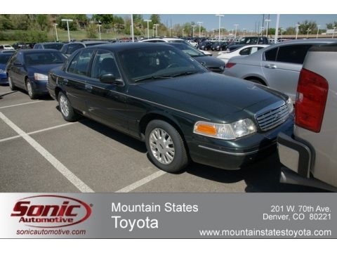 Spruce Green Metallic 2003 Ford Crown Victoria LX Spruce Green Metallic 2003 Ford Crown Victoria LX