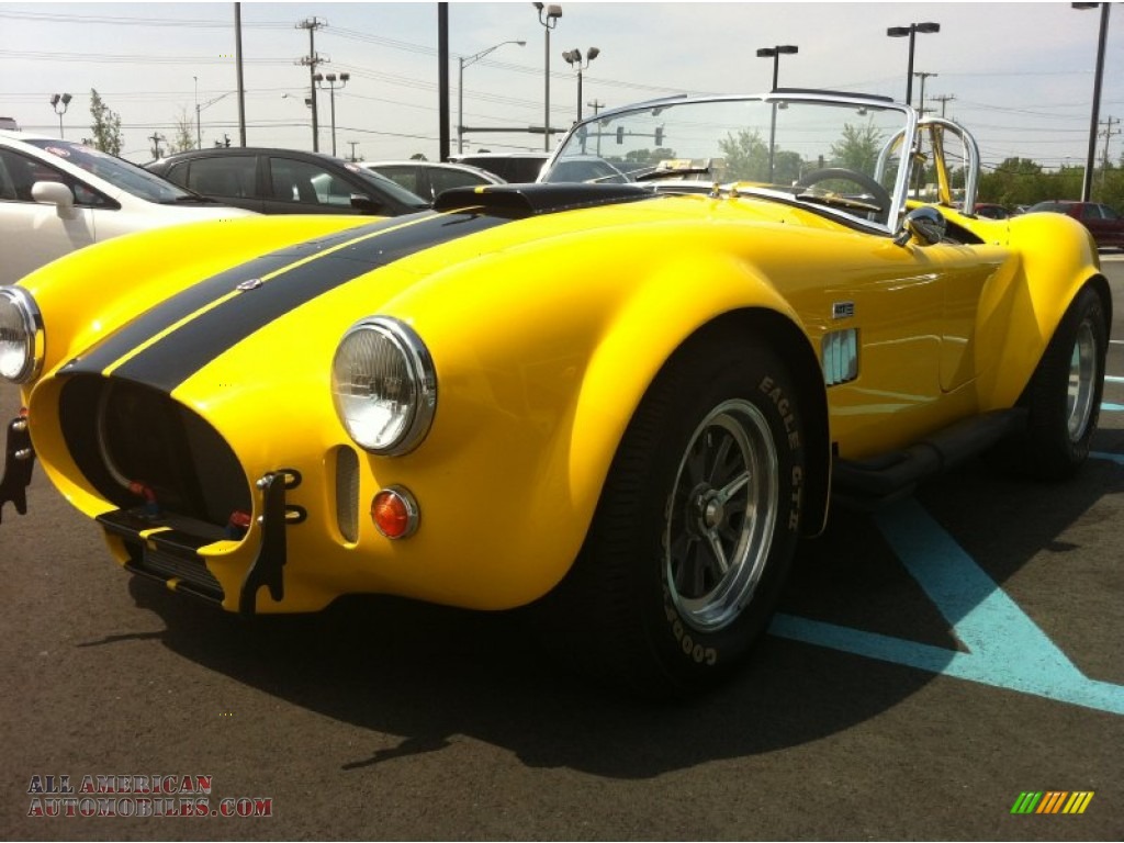 1965 Cobra Superformance Roadster - Yellow / Black photo #1