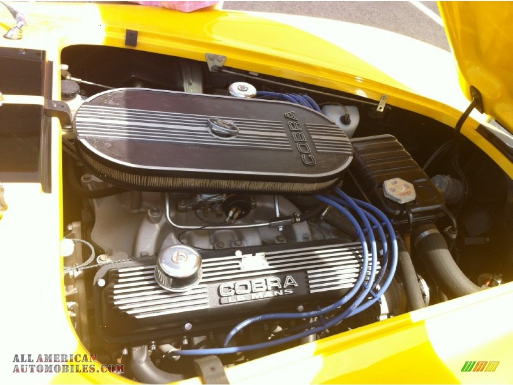 1965 Cobra Superformance Roadster - Yellow / Black photo #6