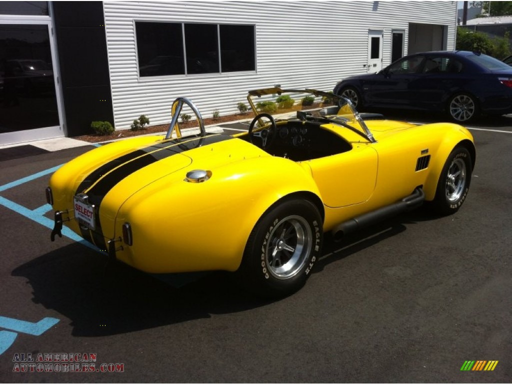 1965 Cobra Superformance Roadster - Yellow / Black photo #8
