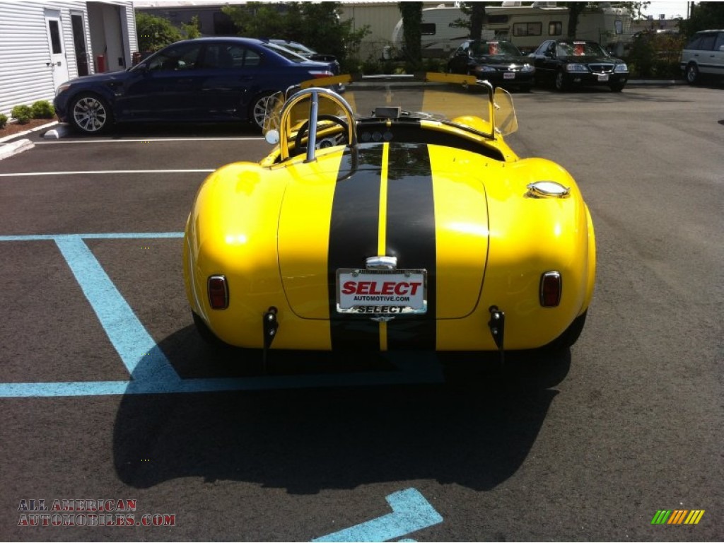 1965 Cobra Superformance Roadster - Yellow / Black photo #9