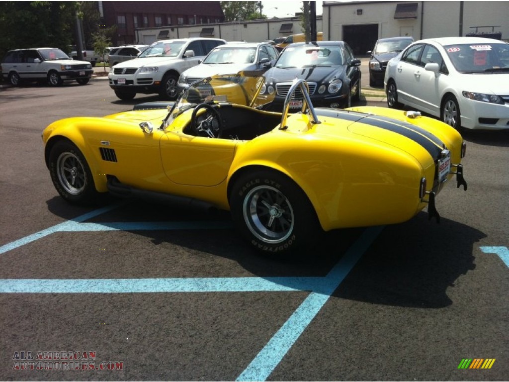 1965 Cobra Superformance Roadster - Yellow / Black photo #10