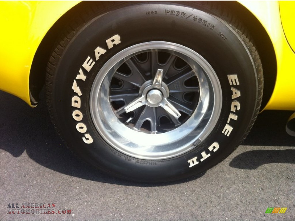 1965 Cobra Superformance Roadster - Yellow / Black photo #22