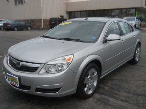 Silver Pearl Metallic 2007 Saturn Aura XE Silver Pearl Metallic 2007 Saturn Aura XE
