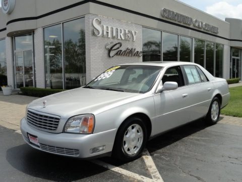 Sterling Metallic 2002 Cadillac DeVille Sedan