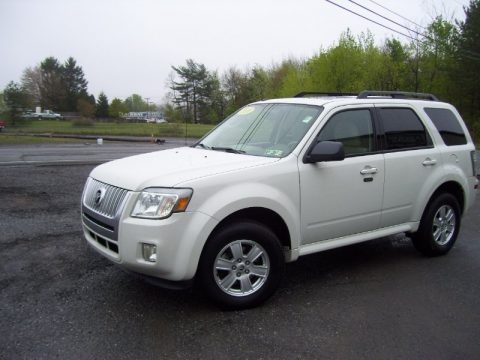 White Suede 2010 Mercury Mariner I4 4WD White Suede 2010 Mercury Mariner I4 4WD