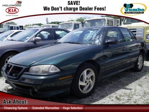 Dark Green Metallic 1995 Pontiac Grand Am GT Dark Green Metallic 1995 Pontiac Grand Am GT