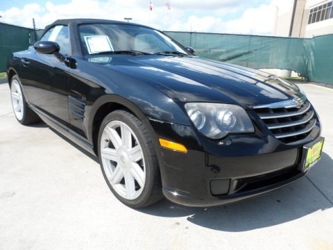 Black 2007 Chrysler Crossfire Roadster