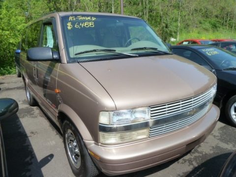 Light Autumnwood Metallic 2001 Chevrolet Astro AWD Passenger Van