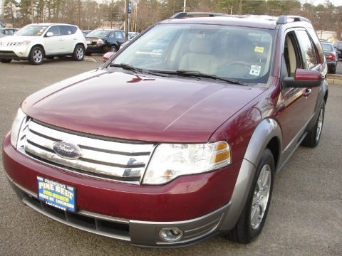 Merlot Metallic 2008 Ford Taurus X SEL Merlot Metallic 2008 Ford Taurus X SEL