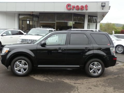 Tuxedo Black Metallic 2011 Mercury Mariner Premier V6 AWD Tuxedo Black Metallic 2011 Mercury Mariner Premier V6 AWD