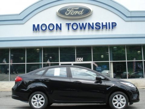 Black 2012 Ford Fiesta SE Sedan Black 2012 Ford Fiesta SE Sedan
