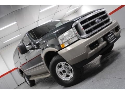 Aspen Green Metallic 2004 Ford Excursion Eddie Bauer 4x4 Aspen Green Metallic 2004 Ford Excursion Eddie Bauer 4x4